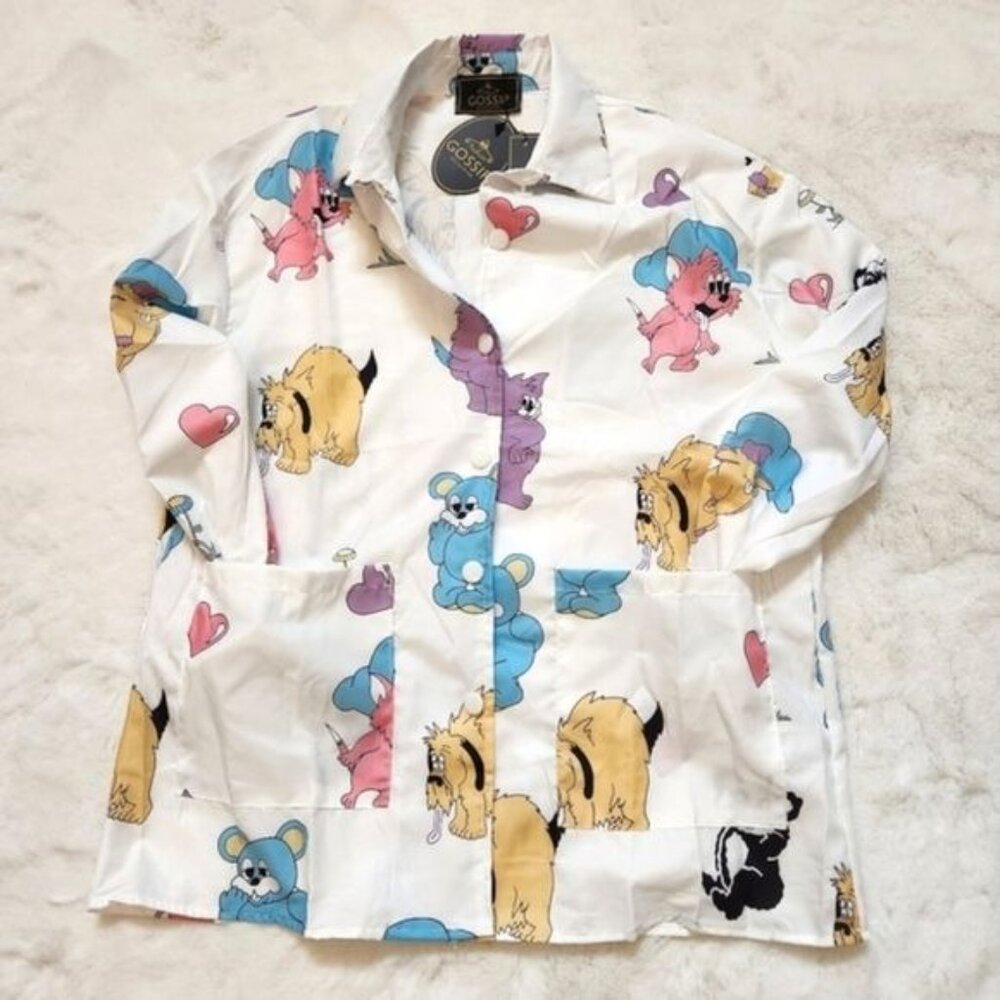 Gossip Y2K T-shirt Button Down - Picture 6 of 15